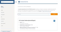 Desktop Screenshot of cursusvoor.nl